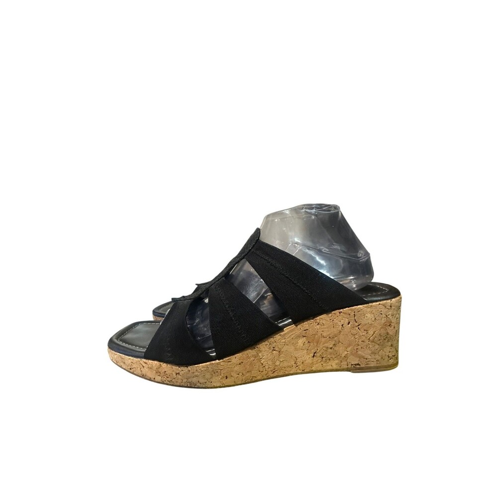 Donald J Pliner Women's Platform Wedges Sandal Sz 11 M Made in Brazil Black